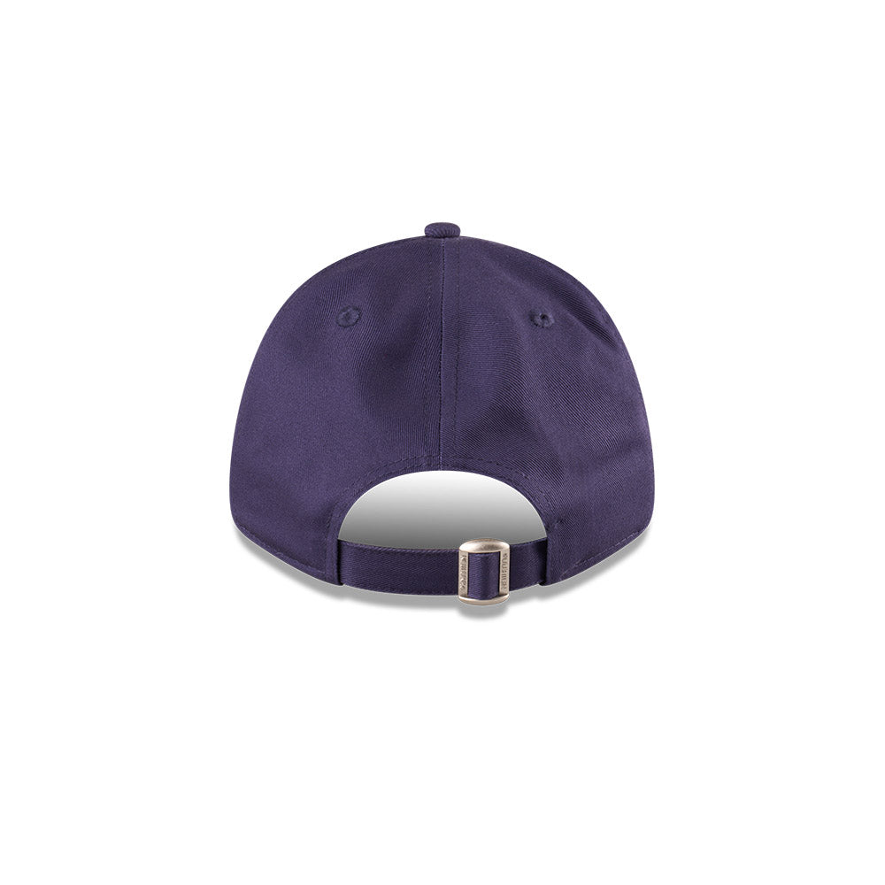 Adelaide Crows Youth Hat - AFL 2025 Badged Navy Blue OTC 9Forty Kids Strapback Cap - New Era